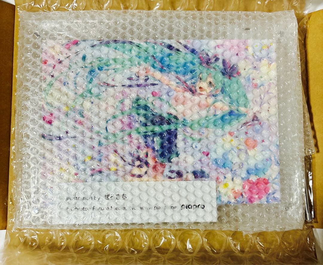 未使用　初音ミク　複製原画　抽選　当選品