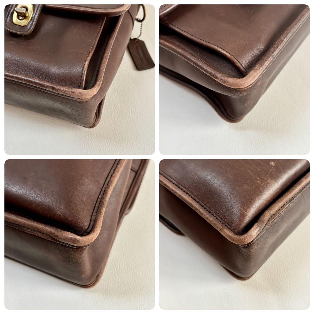 【COACH】オールドコーチ ターンロック ビジネスバッグ 5275 レザー