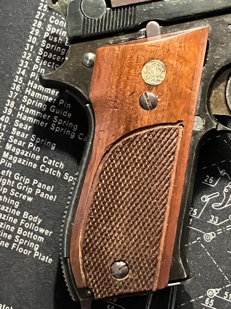 S&W純正M39グリップ（MGC44コンバットオート用）