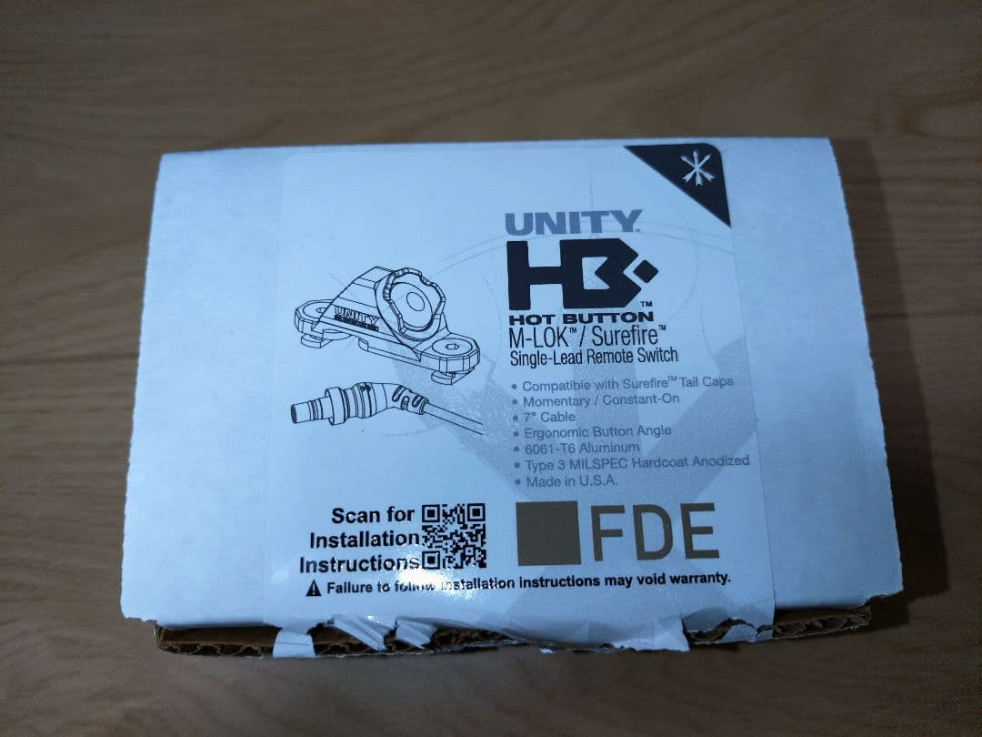 【*n様 実物 UNITY HOT BUTTON™ | M-LOK シュアファイ