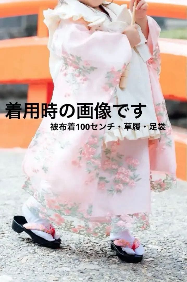 被布着 100センチ 草履・足袋