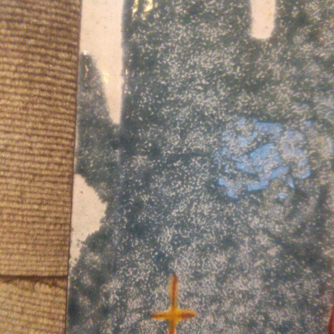 ヴィンテージ 七宝画 大聖堂 エナメル画 銅板 41✕32cm ワシリイ 正教会