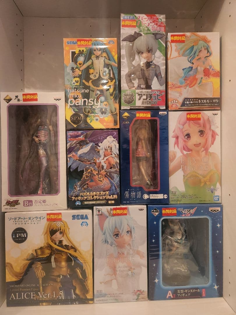 未開封フィギュアまとめ売り