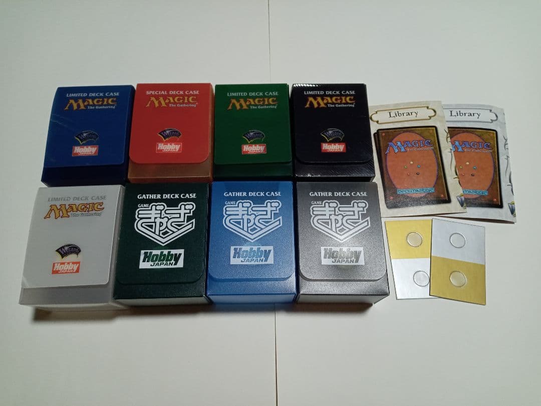 MTG ぎゃざ カードケース＆プレイシート まとめ売り レア・超希少・廃番