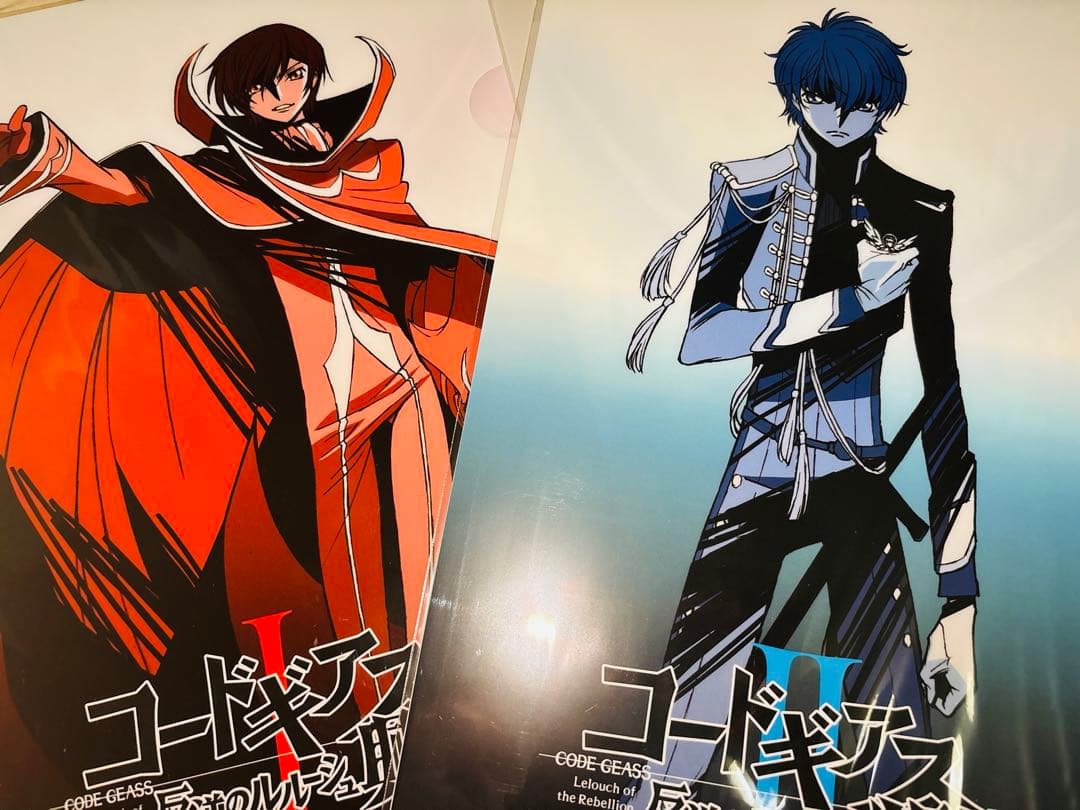 コードギアス反逆のルルーシュ クリアファイル 大量まとめ売り ケース付き 映画