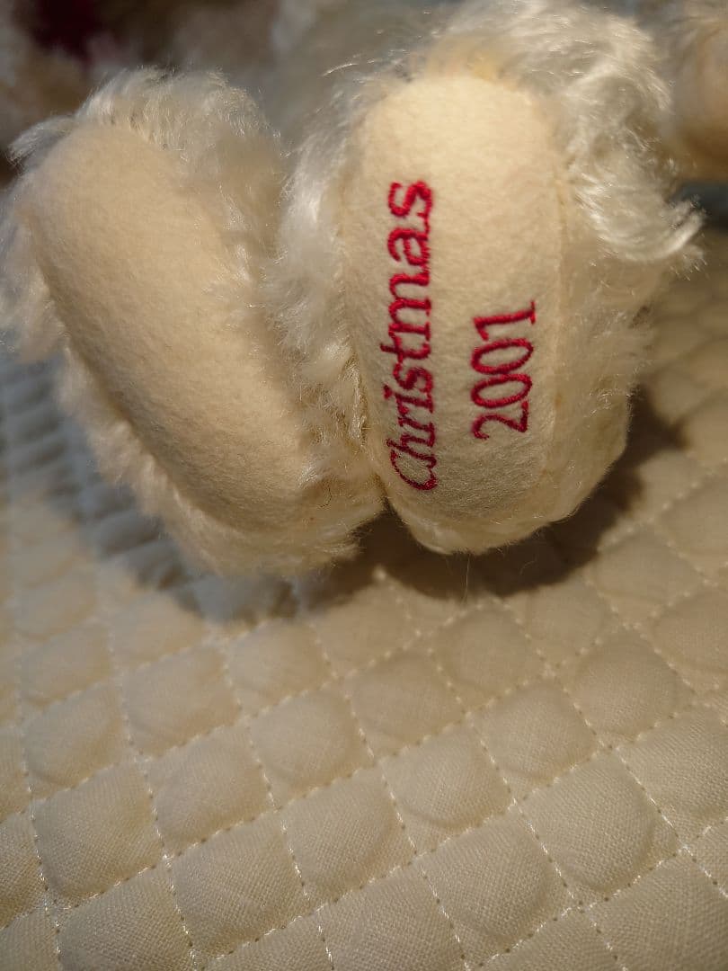 【希少】Steiffテディベア2001年アジア地区1500体限定アジアンサンタ