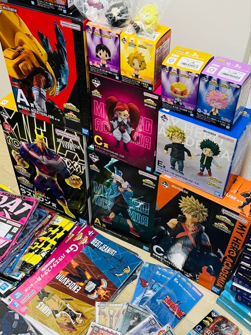 新品★82点★ヒロアカ一番くじ　更に向こうへ　いずく&かつき　爆豪 緑谷 他大量