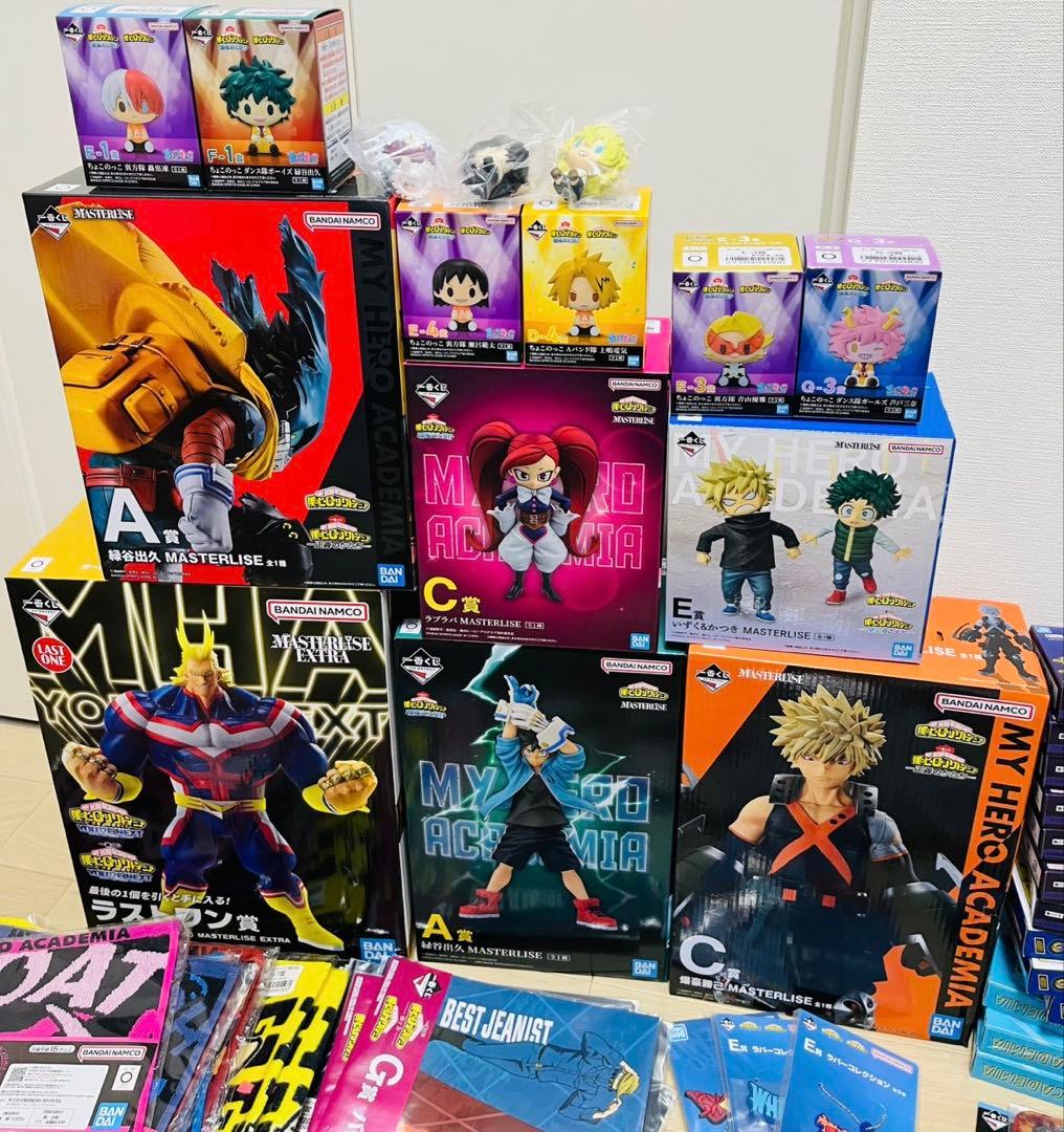 新品★82点★ヒロアカ一番くじ　更に向こうへ　いずく&かつき　爆豪 緑谷 他大量