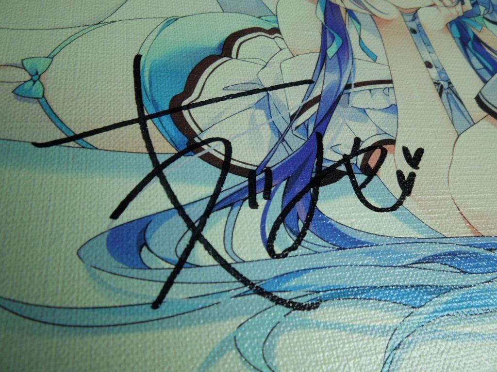 すいみゃ　fanbox限定　直筆サイン　キャンバスアート