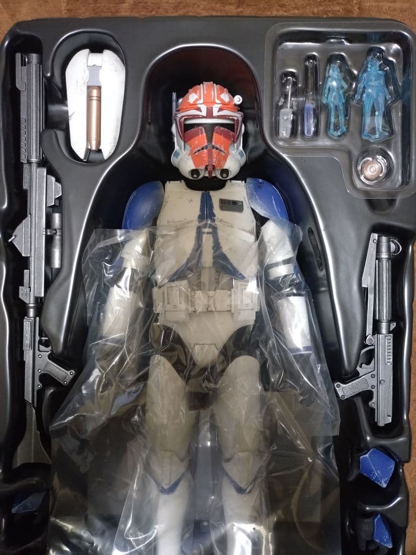 ホットトイズ　スターウォーズ　クローントルーパー　キャプテンヴォーン