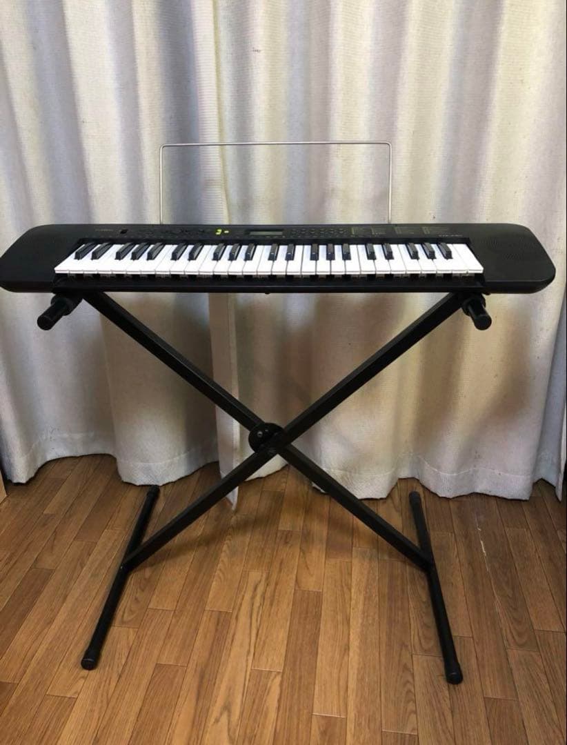 CASIO CTK-420 61鍵キーボードとスタンド