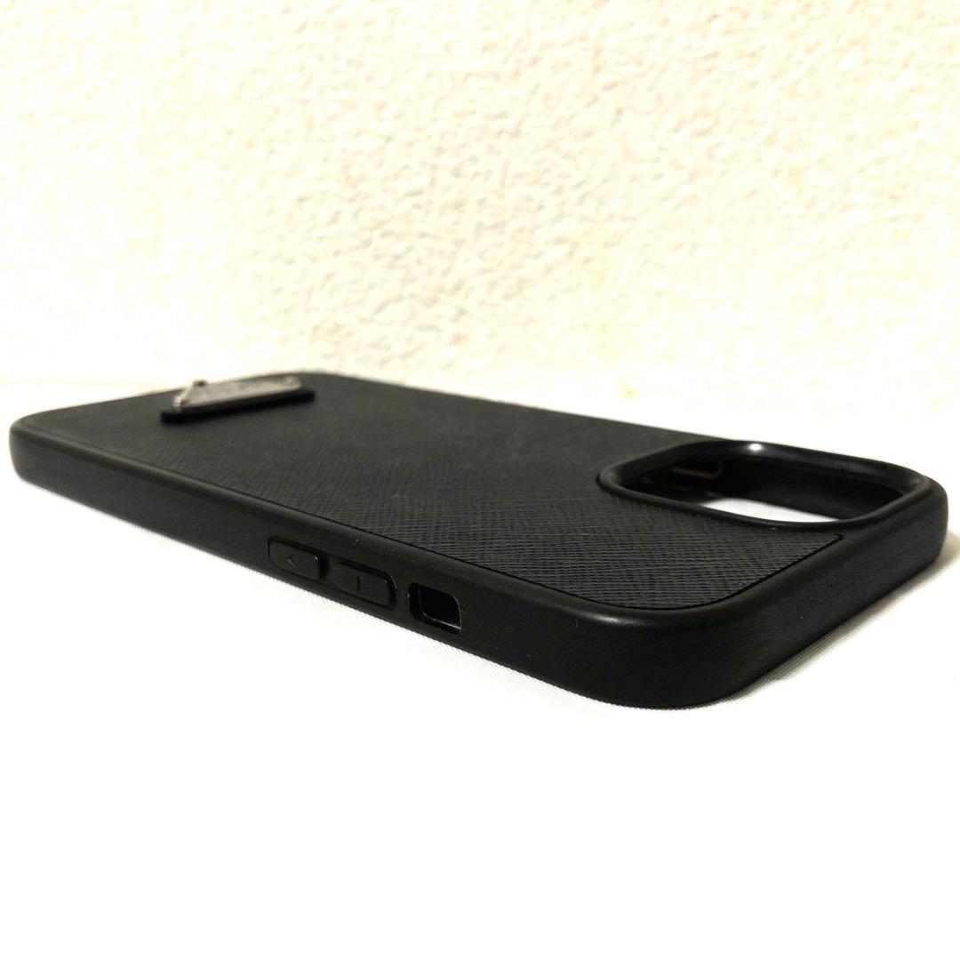 超美品✨PRADA iPhone14 Plus/Pro Maxギャランティー 黒