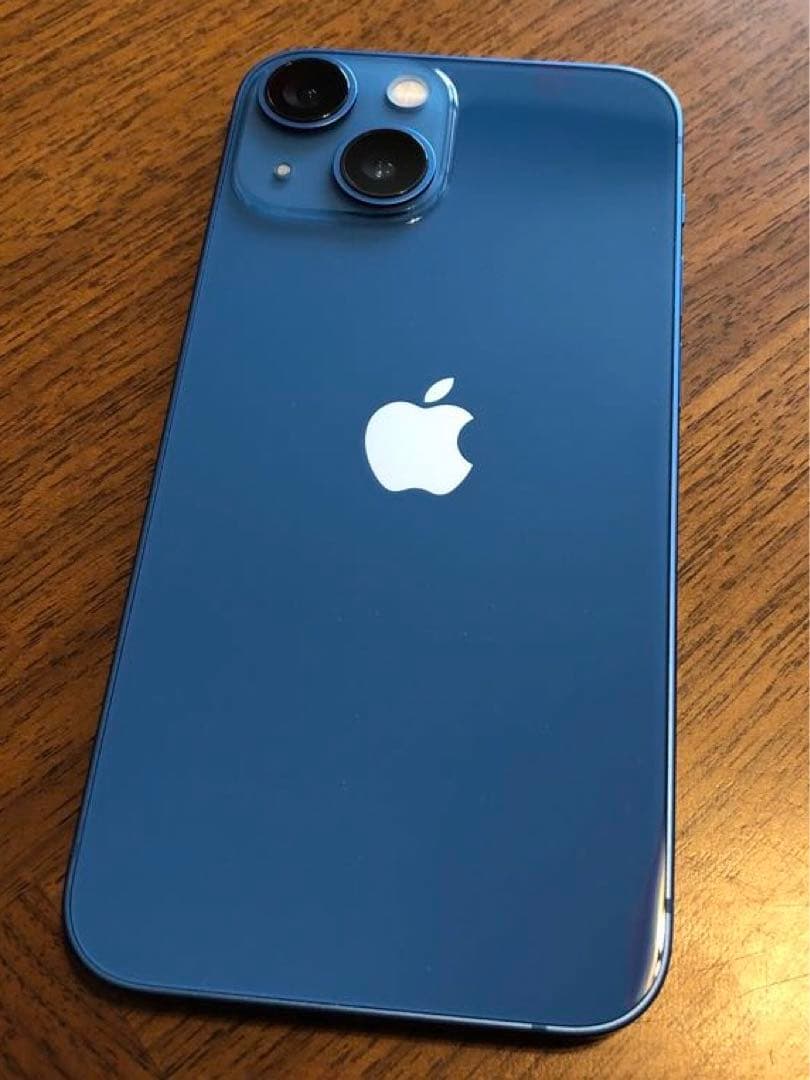 【美品】 iPhone 13 mini 128GB ブルー