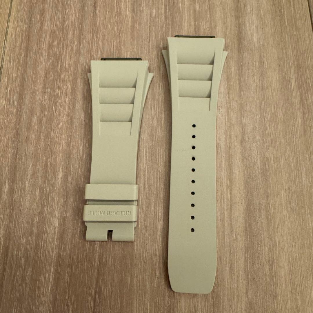 Richard Mille リシャールミル　ラバーベルト　ホワイト　30M