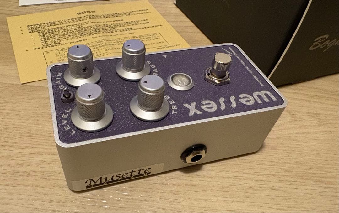 Bogner wessex ギターエフェクター