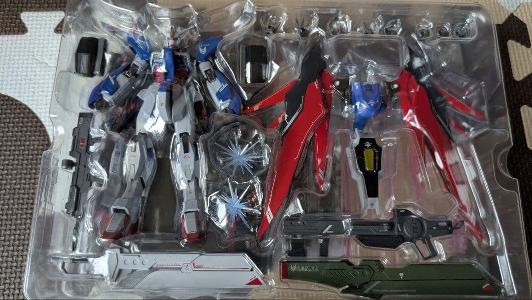 L ROBOT魂 デスティニー specII ゼウスシルエット 光の翼