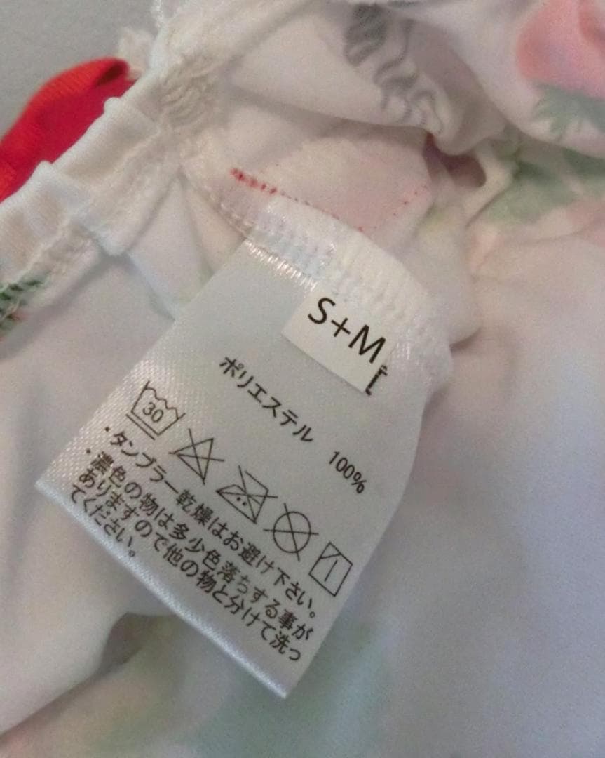 【稀少 美品】きゃんナナ いちごキャミワンピ Ｓ+Ｍサイズ