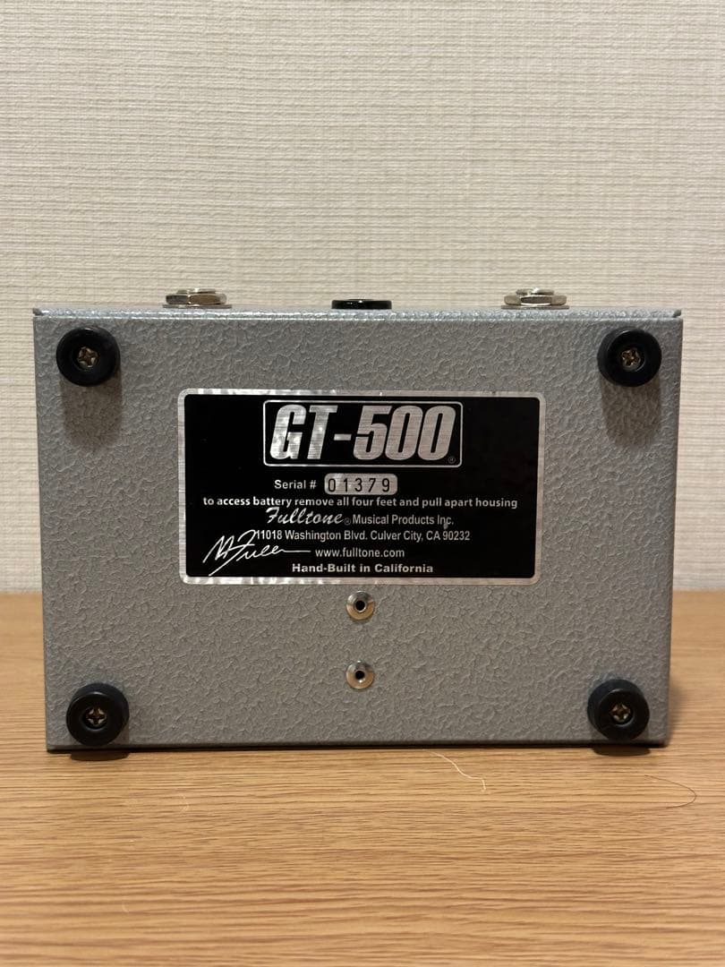 Fulltone GT-500　Distortion & Booster/OD