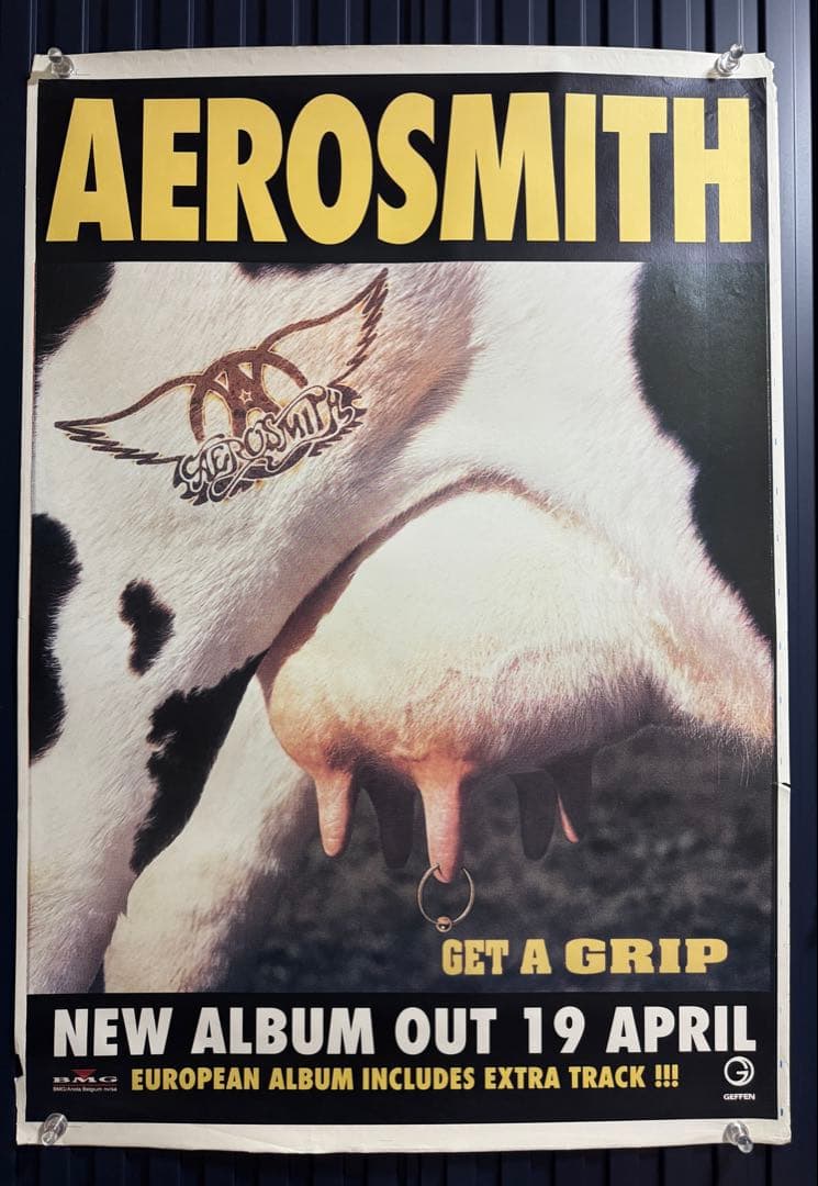 貴重☆AEROSMITH☆GET A GRIP☆☆プロモーション大型ポスター☆
