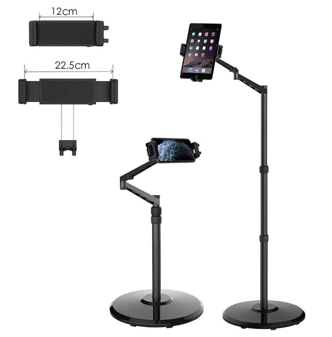 アーム・フロアースタンド】金属製　40～140cm　smatree FS100①