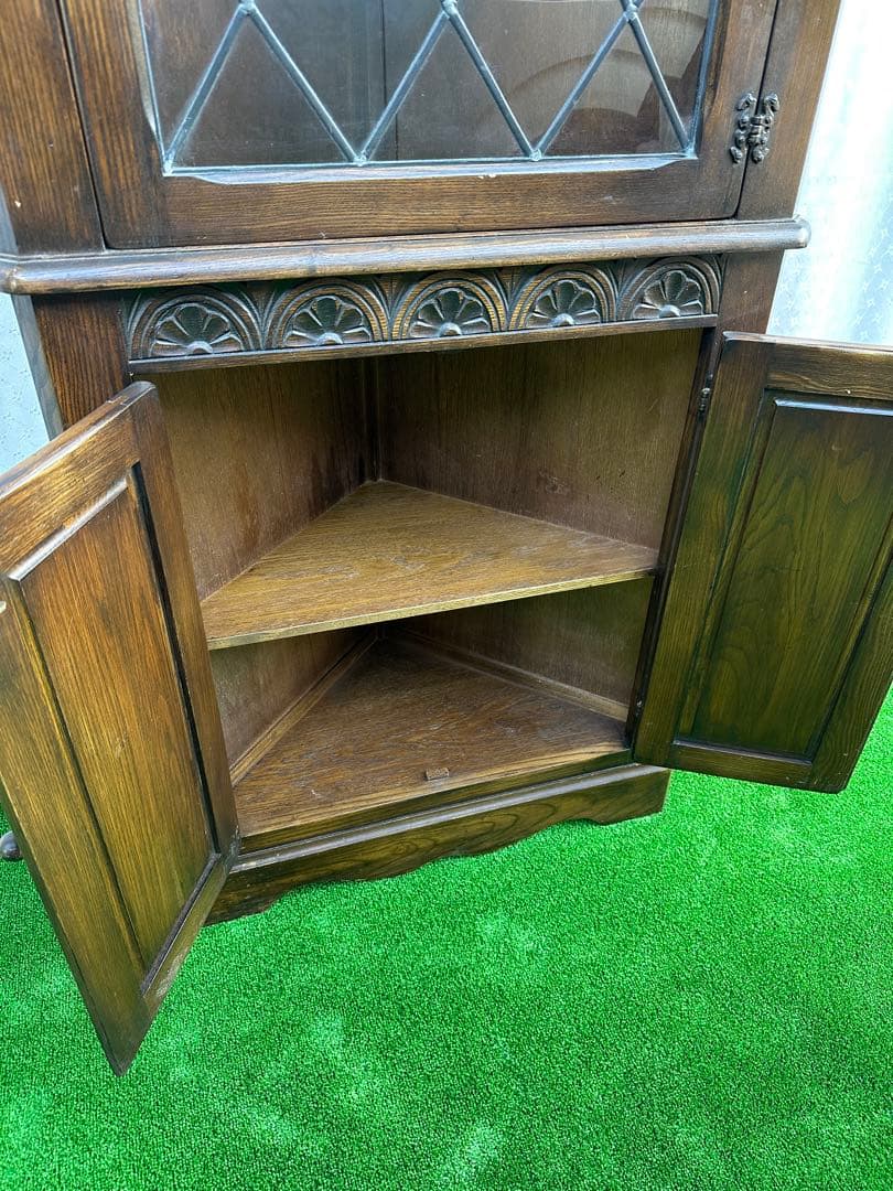 英国 べヴァン・ファンネル社 Reprodux コーナーキャビネット iso※