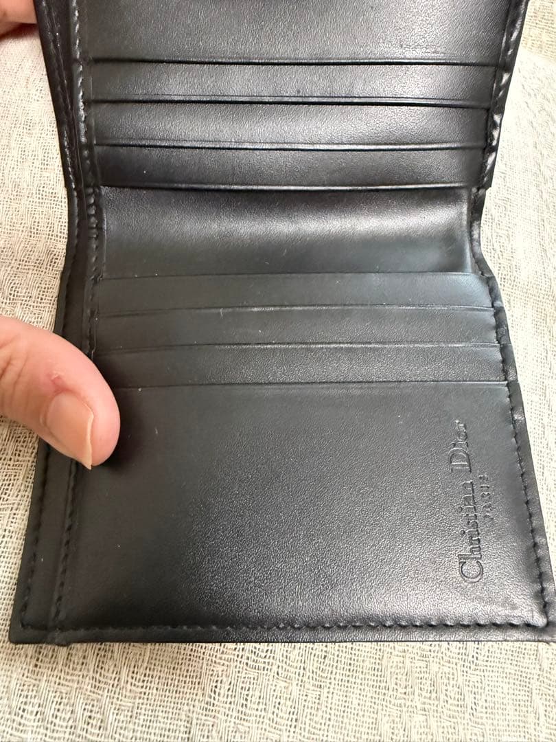 Christian Dior クリスチャンディオール　折りたたみ財布