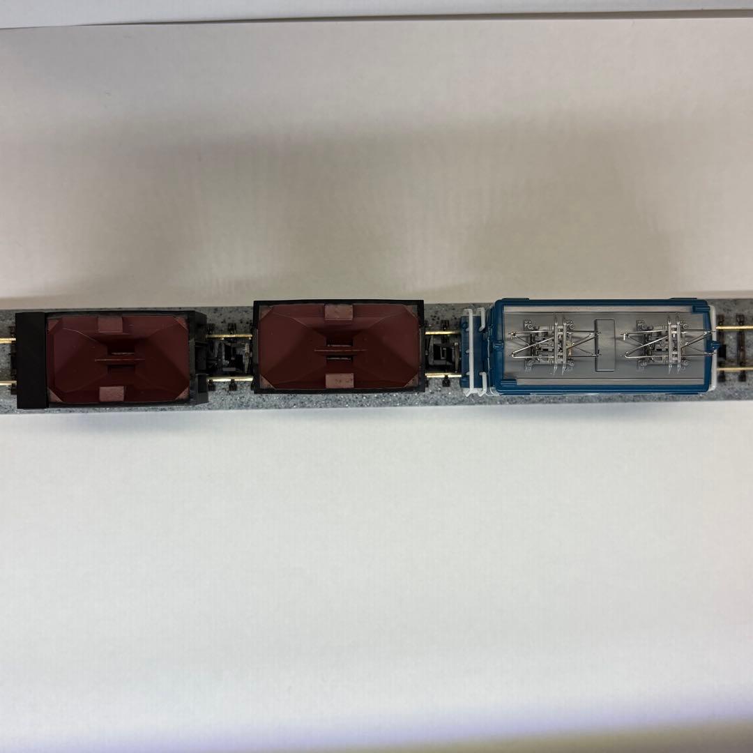 Nゲージ 秩父鉄道 デキ100形タイプ ヲキフ　ヲキ付き 【鉄道模型コンテスト】