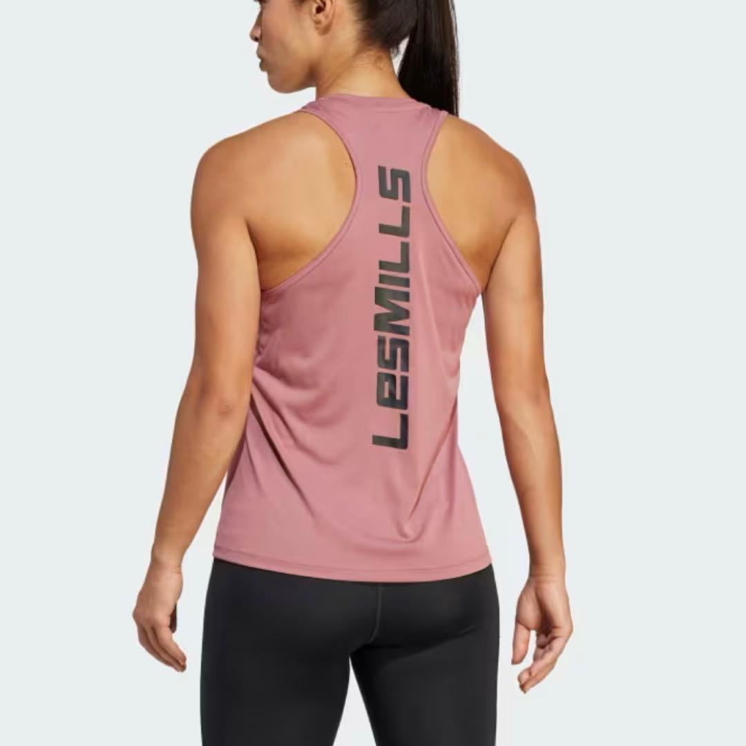 adidas Les Mills グラフィックタンクトップ 3色セット