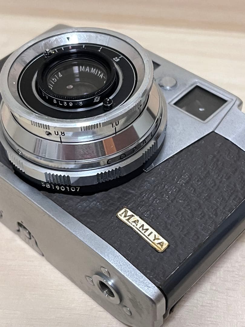 マミヤスケッチ　レンジファインダーカメラ 1:1フォーマット　実用品