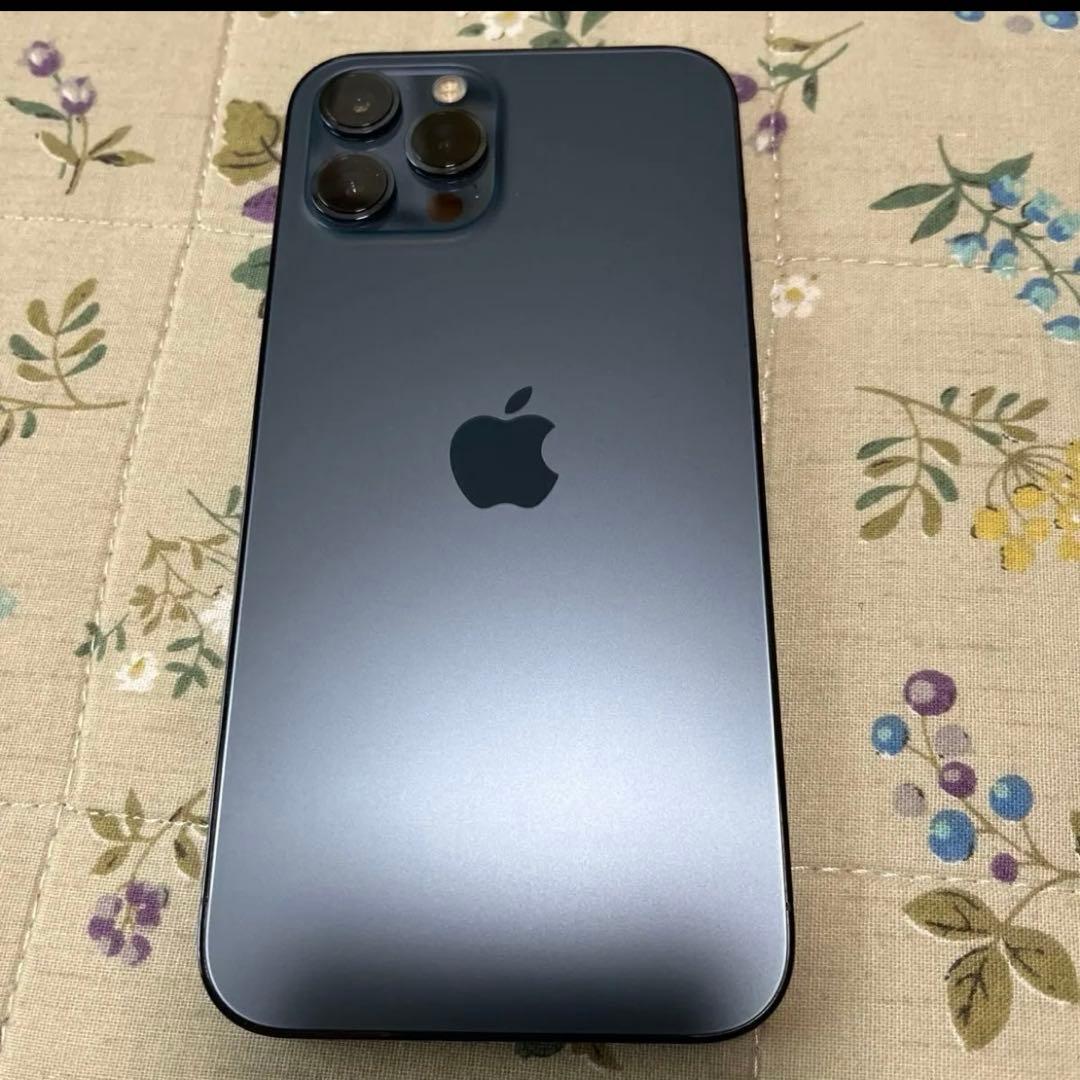 美品　iPhone 12 Pro Max 128GB パシフィックブルー