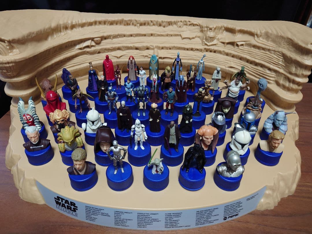 ペプシ スターウォーズ エピソード II コレクションステージ フィギュア