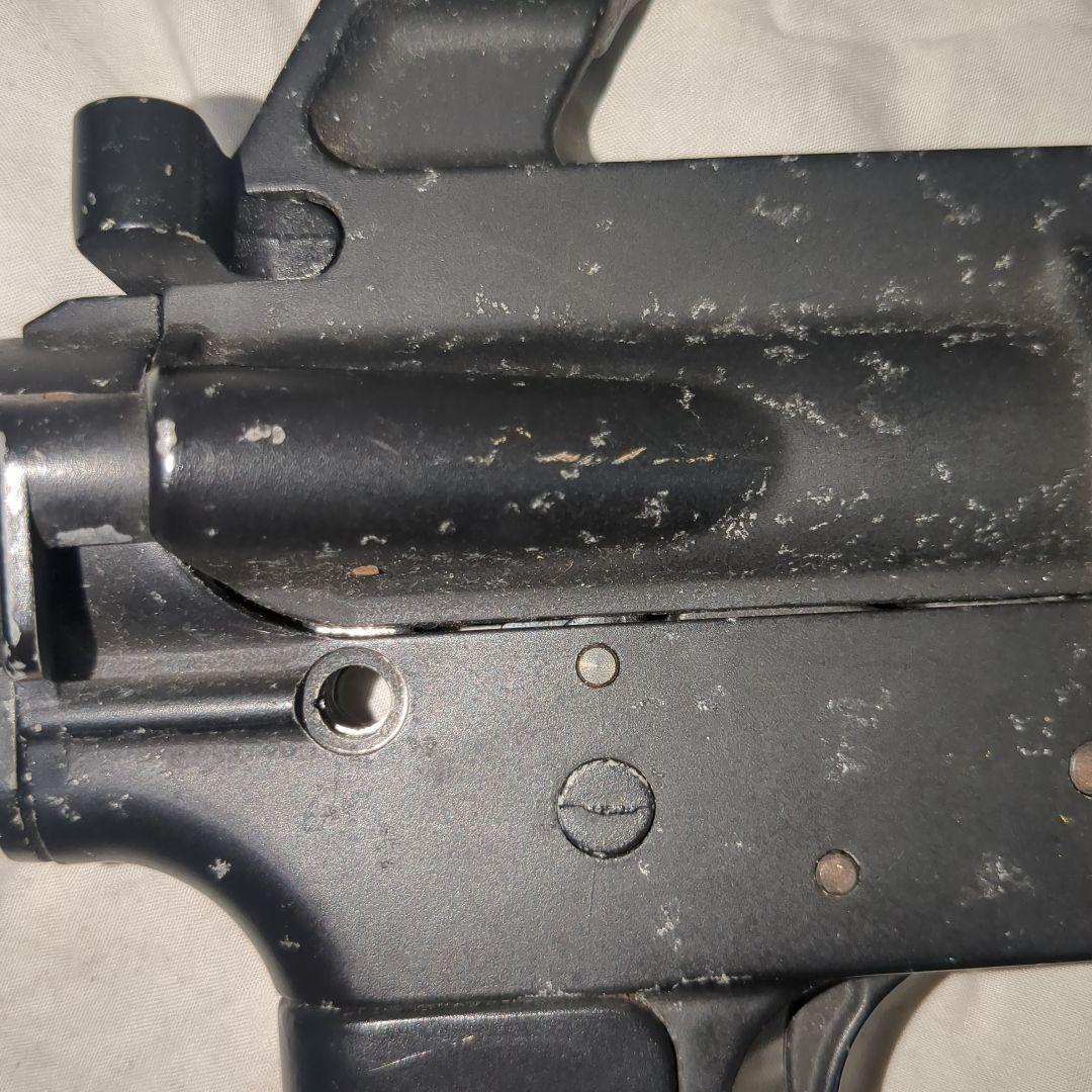 推定マルシン製　亜鉛合金製　xm177e2 モデルガン　実物マガジン付　ジャンク