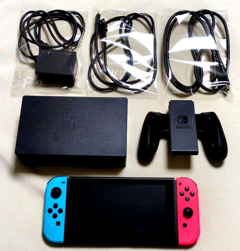 任天堂switch 本体 ネオン