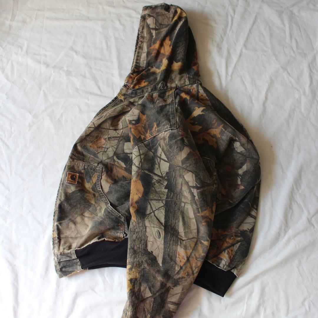 usa製 Carhartt リアルツリー アクティブジャケット CMO asis