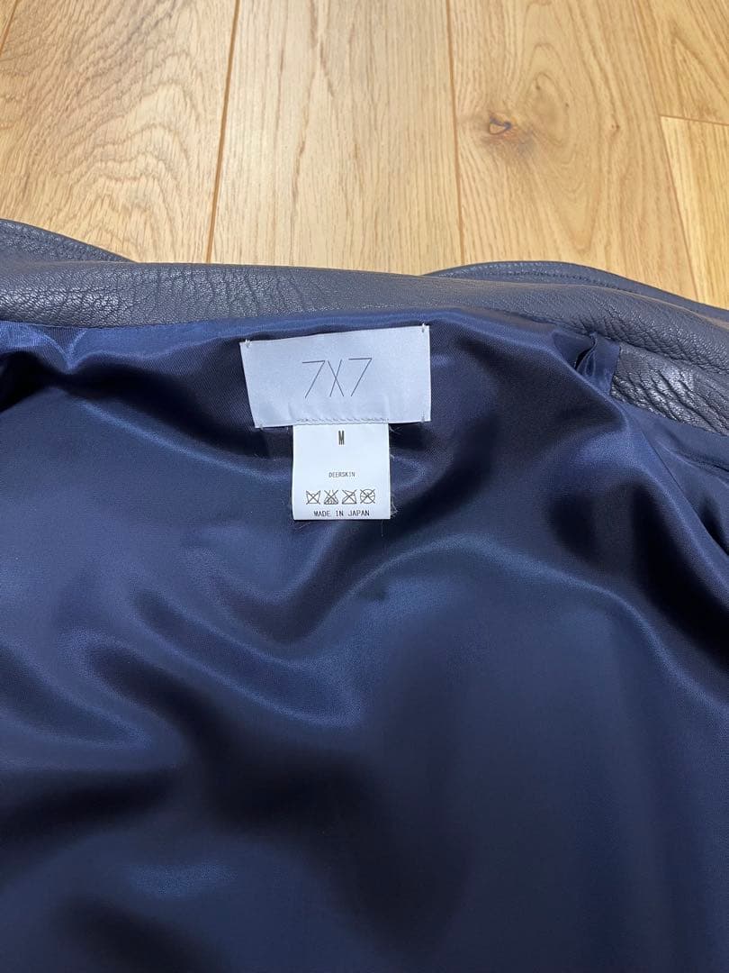 【新品】seven by seven セブンバイセブン レザージャケット M