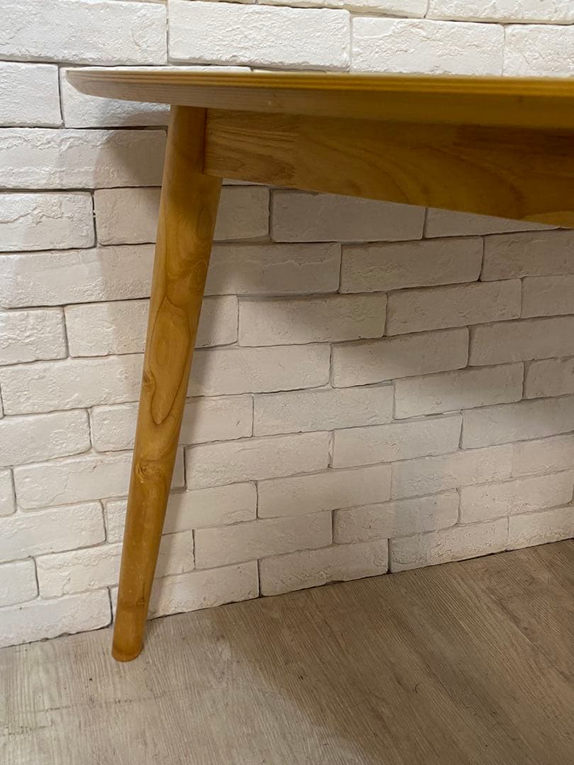 【うーあん　】半円　ダイニングテーブル　￼リビング　机　デスク　格安