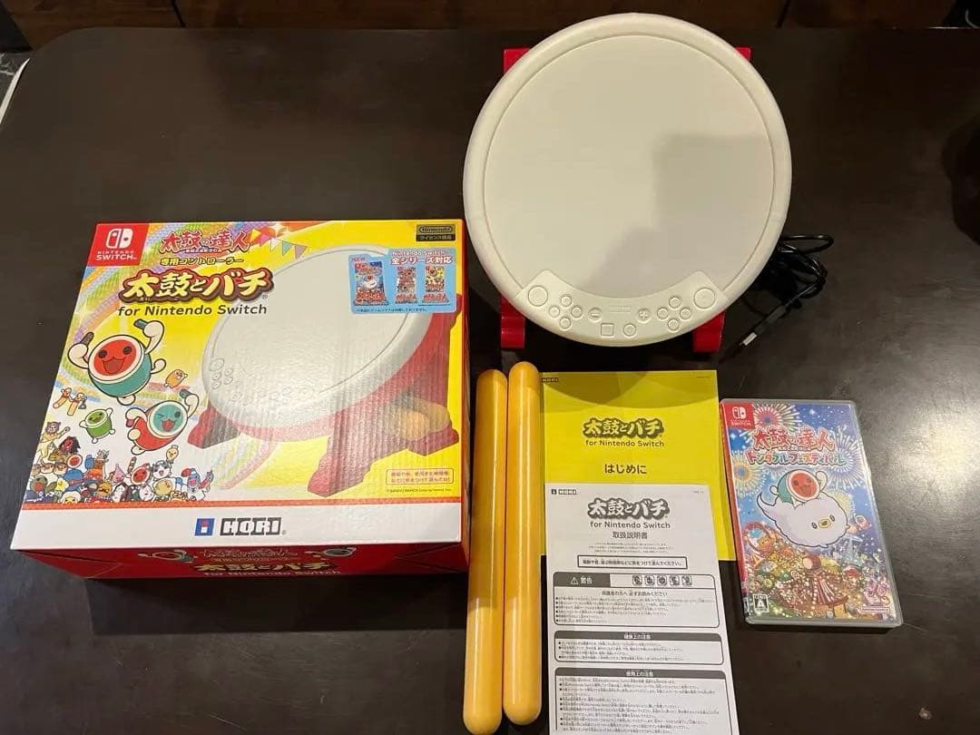 太鼓の達人太鼓とバチ＋ソフトセット