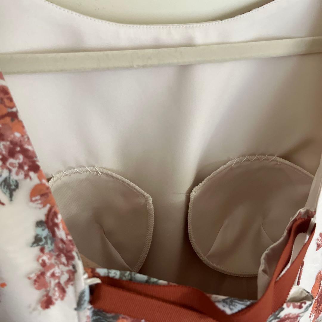 花柄ノースリーブパーティードレス ボレロ付　　AIMER 新品
