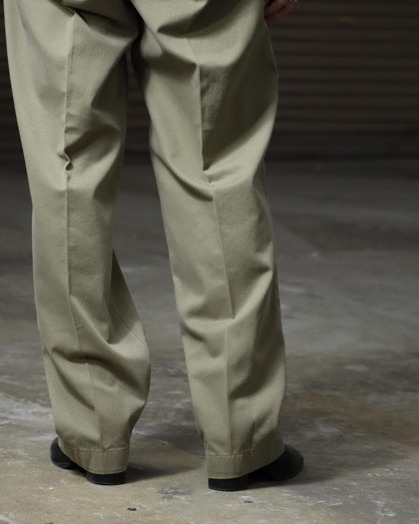 90s ラルフローレン クラシック ワイド チノパン ポロチノ W42 カーキ