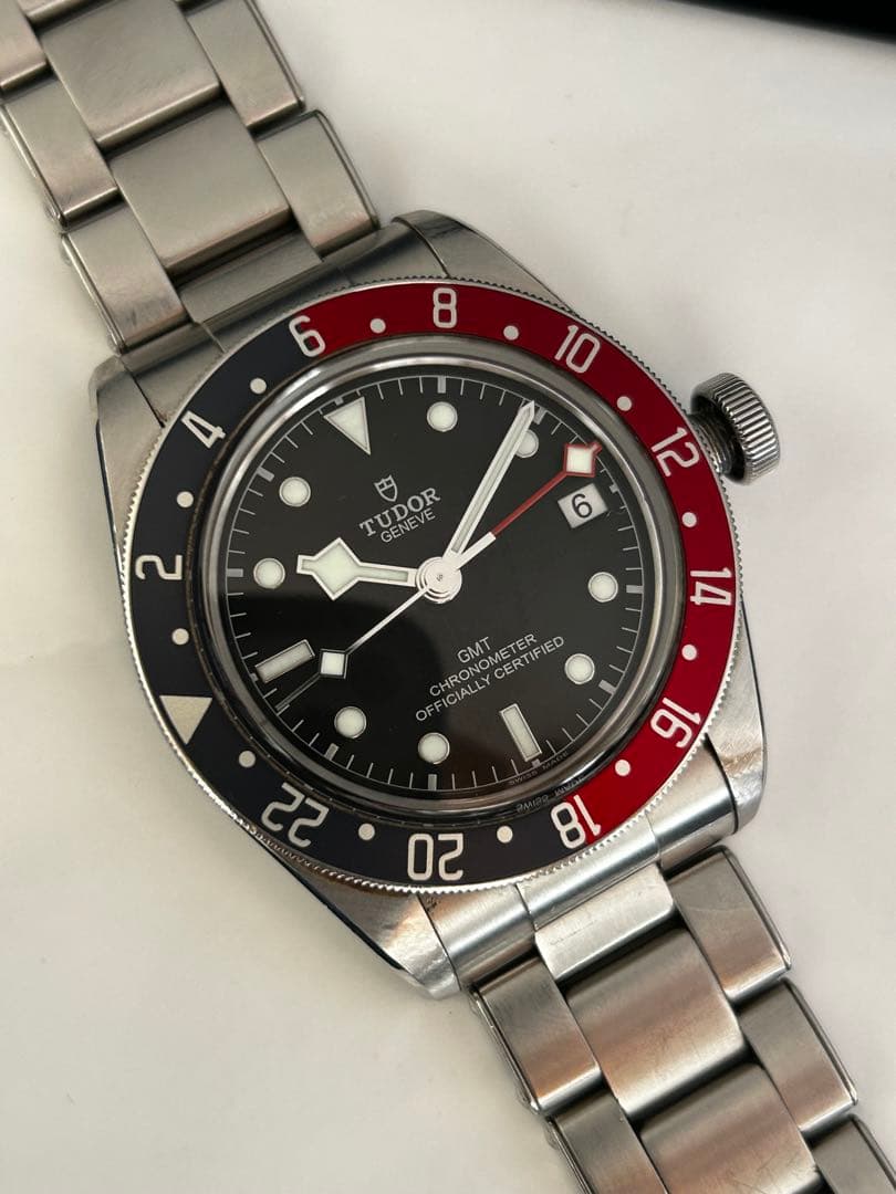 TUDOR GMT チューダー　ブラックベイ　自動巻き腕時計　USED中古品