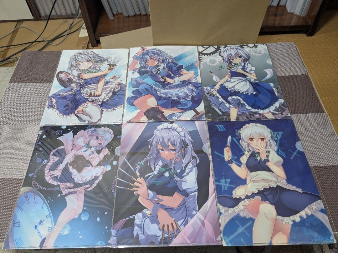 東方project　十六夜咲夜クリアファイルセット③