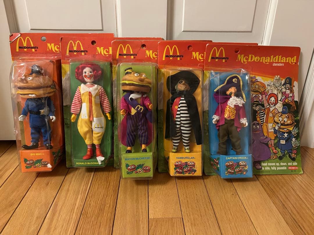 マクドナルド　REMCO　フィギュア　新品未使用　ビッグマックポリス　ロナルド