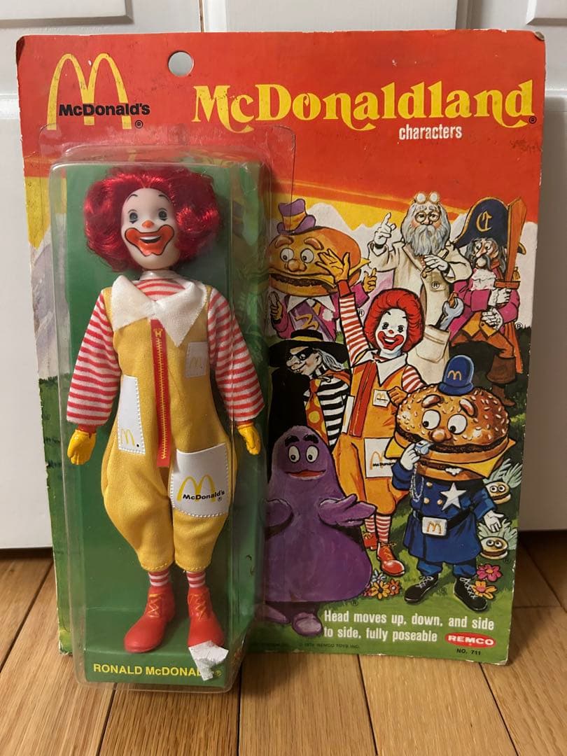 マクドナルド　REMCO　フィギュア　新品未使用　ビッグマックポリス　ロナルド