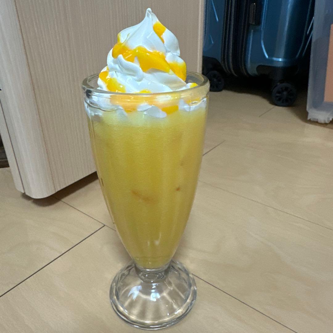 食品サンプル　マンゴージュース