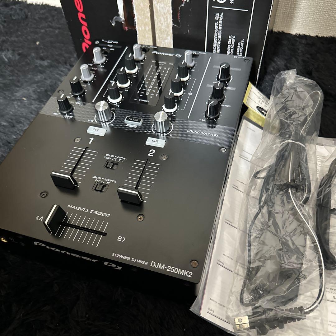 PIONEER DJM-250MK2 DJミキサー 元箱付き