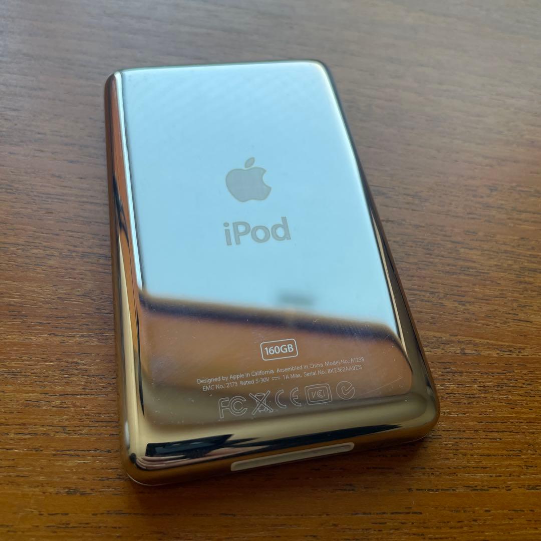ポータブルプレーヤー iPod classic 160GB A1238 EMC 2173 (B)