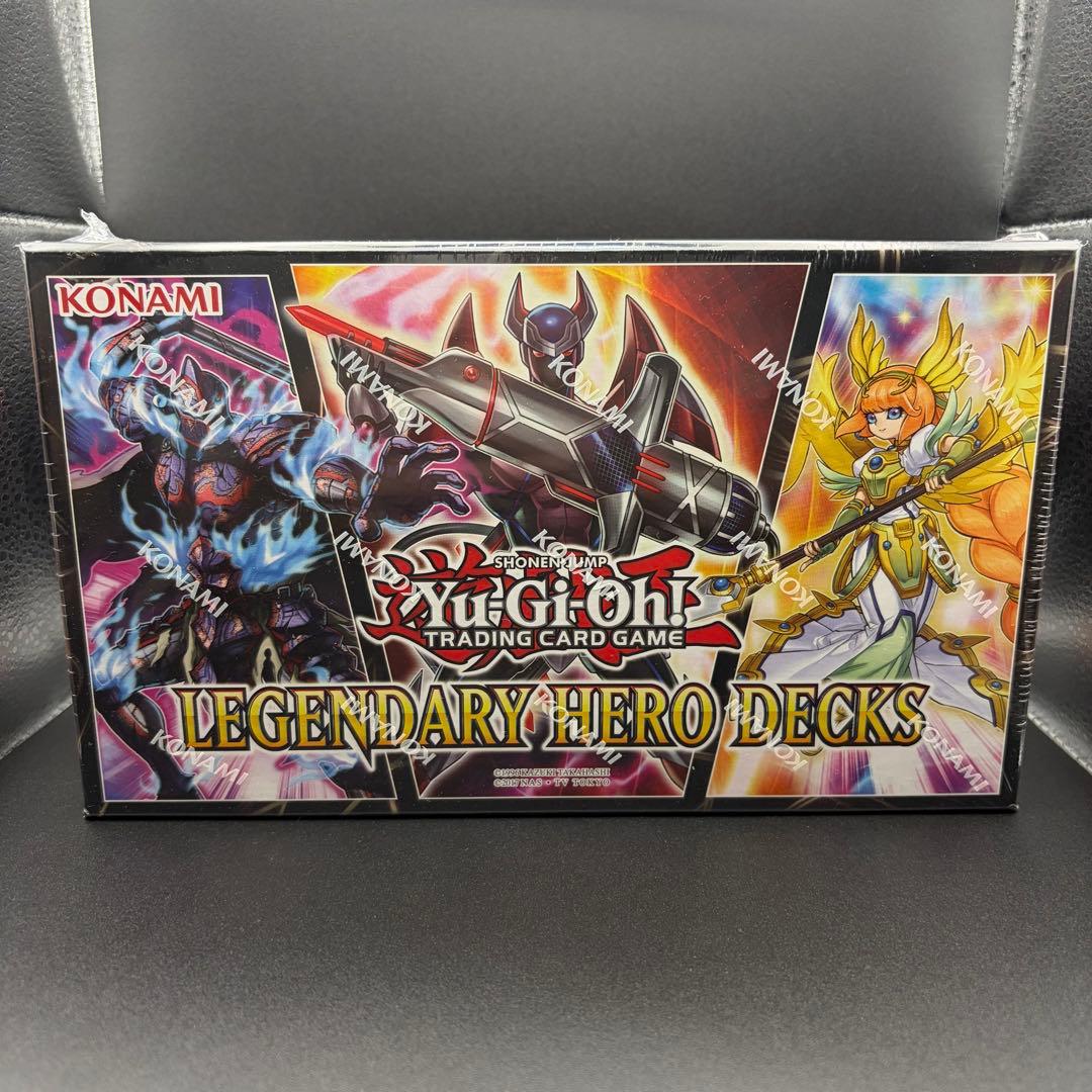 【遊戯王】LEGENDARY HERO DECKS 新品 未開封