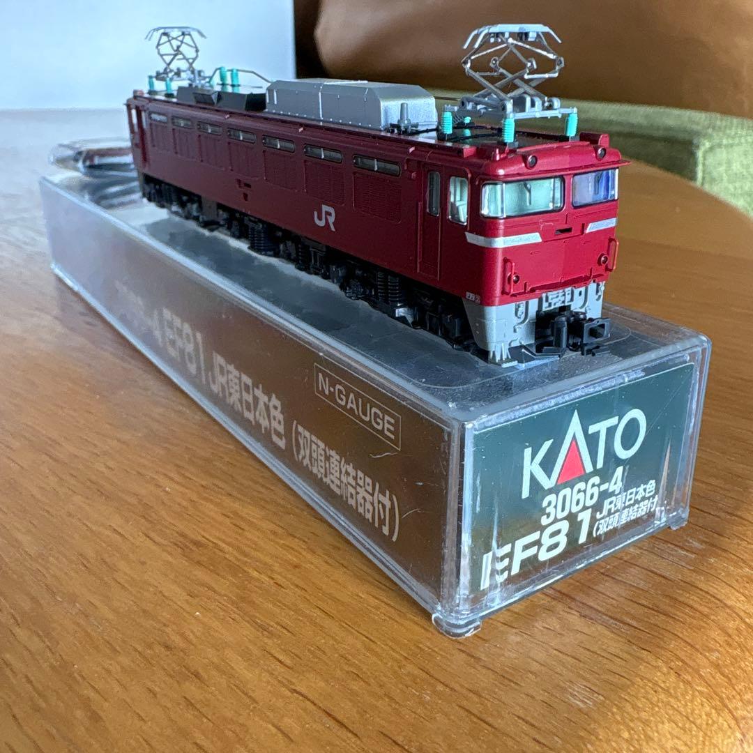 【新同】KATO 3066-4 EF81 JR東日本色(双頭連結器付)