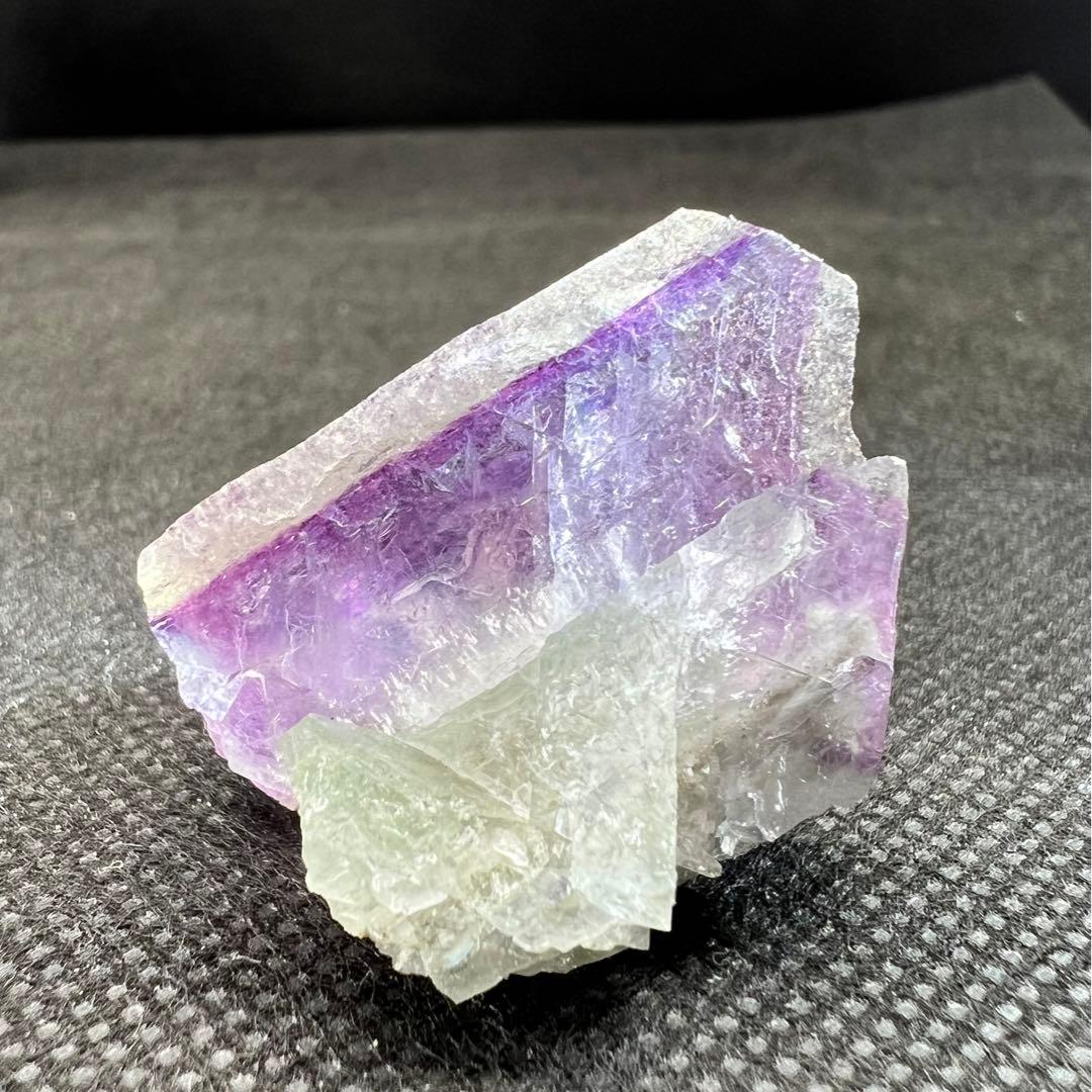 可愛い‼︎ ヤオガンシャン　パープルグラデーションフローライト　可愛い‼︎（2回目）