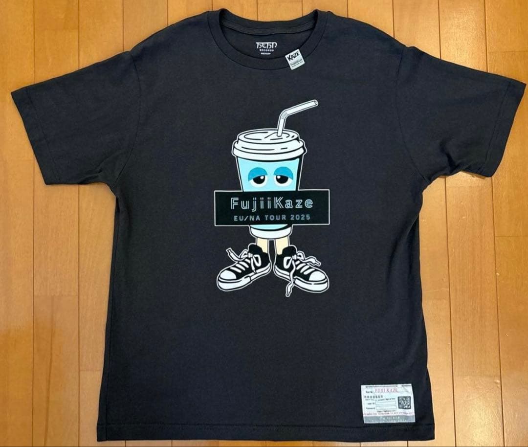 藤井風　ドリンクTシャツ　Lサイズ（公式サイトで購入）